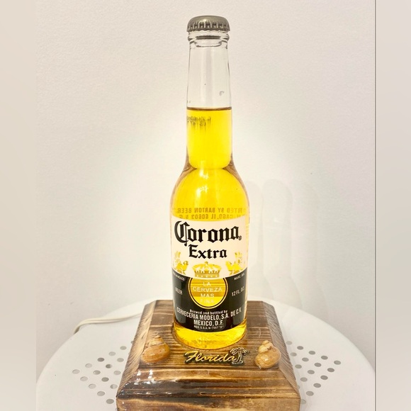 Vintage Corona Beer Bottle Light- Rare - Picture 1 of 3